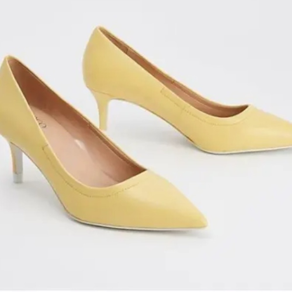 Franco Sarto Yellow Pumps